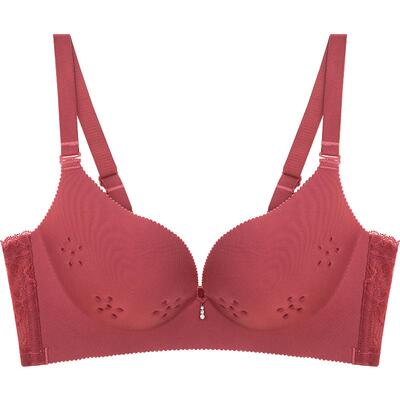 爱黛光面无痕内衣女无钢圈聚拢