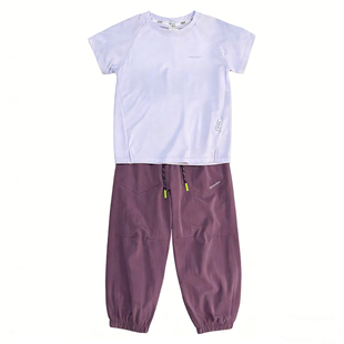 【速干短袖+登山裤】山系速干户外轻薄透气防水徒步休闲宽松套装