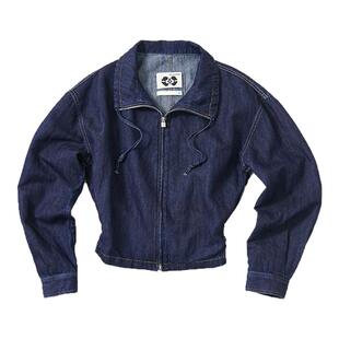 MEDIUM WELL 26春夏 法国雨露亚麻水洗牛仔收腰廓形外套/牛仔裤