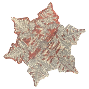 2025雪板防滑贴日本单板滑雪大号雪花防滑贴雪板单脚滑行透明贴