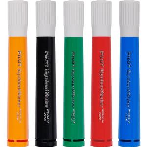 日本PILOT百乐白板笔黑色水性可擦儿童环保彩色红蓝黑板笔WBMAR白板办公用品文具批发画板笔写字板笔易擦粗头