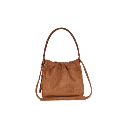 TOITT BAGS 春夏新款潮流女士环保麂皮单肩手提袋银泰百货 301594