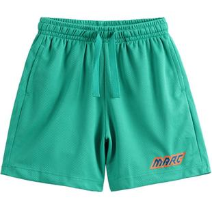 【打折】马克珍妮男童网眼透气运动短裤篮球裤儿童裤子夏装240883