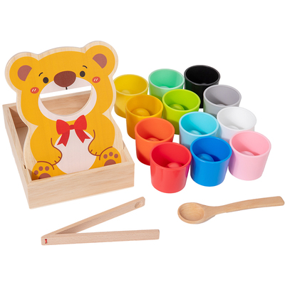 蒙特梭利颜色认知教具