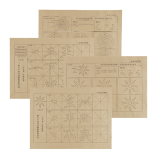 初学者毛笔控笔训练套装楷书入门描红练字帖笔画笔顺基础临摹练习纸文房四宝学生儿童成人练毛笔字控笔训练纸