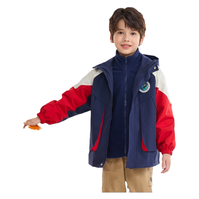 外套童装马克华菲1衣3穿轻柔舒适