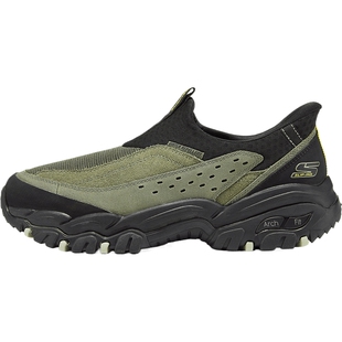 SKECHERS斯凯奇男子OUTDOOR运动休闲鞋237778C-OLBK