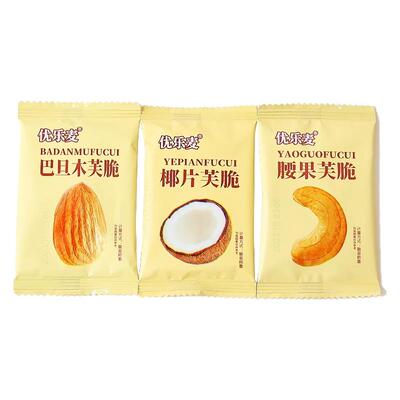 优乐麦坚果脆芙椰片巴旦木饼干