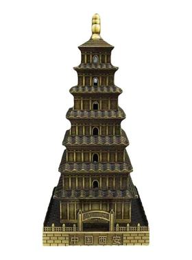 大雁塔模型桌面摆件西安旅游