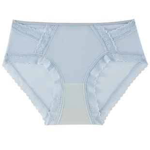 冰丝内裤女士2026新款无痕高颜值性感蕾丝纯欲女绝美内裤夏季薄款