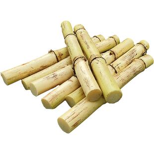 广西木格白玉甘蔗特产果蔗玻璃脆富硒现砍现发新鲜水果包邮5斤9斤