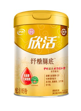 伊利同仁堂联名低GI纾糖膳底奶粉