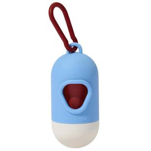 未卡迷雾梅洛胶囊拾便器1+7卷香味捡屎袋套装遛狗便携猫砂垃圾袋