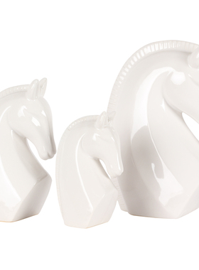 软装样板房间装饰品陶瓷北欧摆件