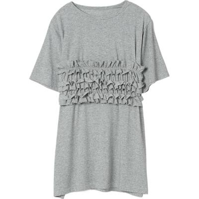 JEANASIS 套装女2026夏季新款通勤纯色宽松T恤抹胸两件套497078