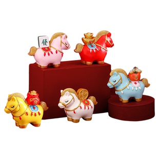 2026马年马上有好运小摆件桌面装饰品工位情绪稳定神器新年礼品送