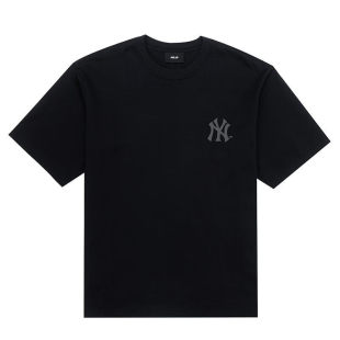 MLB短袖T恤男女款圆领老花NY运动休闲百搭纯棉情侣上衣3ATSM0463