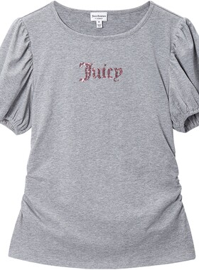 JuicyCouture橘滋灯笼袖T恤