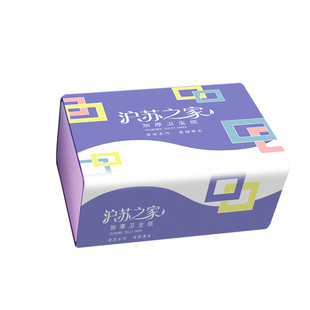 平板厕纸卫生纸刀切纸草纸压花方块家用实惠装老式厕所手纸巾整箱