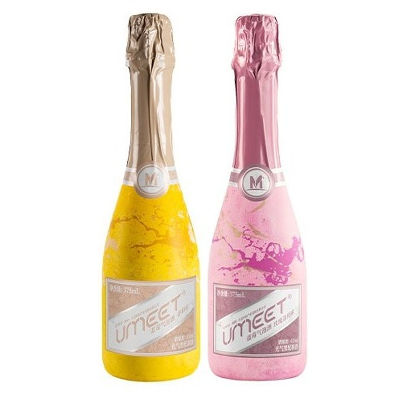 悠蜜气泡酒香槟果酒低度微醺