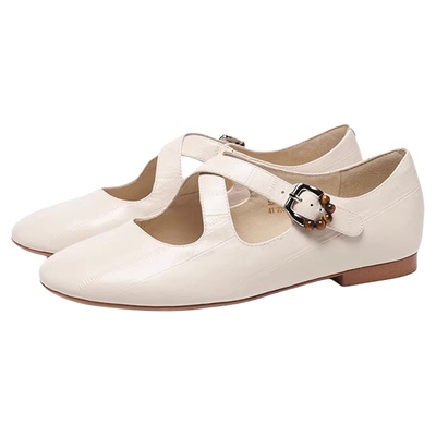 星期六2026年春季新款百搭一字带日常通勤舒适浅口单鞋SSE1111100