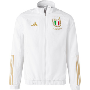 Adidas/阿迪达斯正品意大利队男子足球125周年纪念夹克HY5437