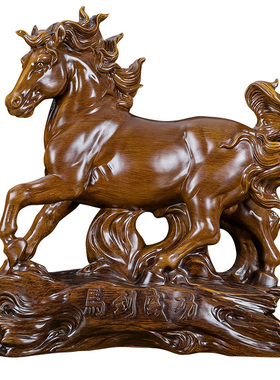 吉祥伞招财中式客厅办公室装饰品