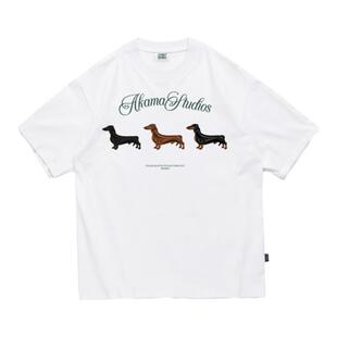 【冰感防晒】索罗娜T恤男女宽松休闲腊肠狗数码直喷印花小领口T