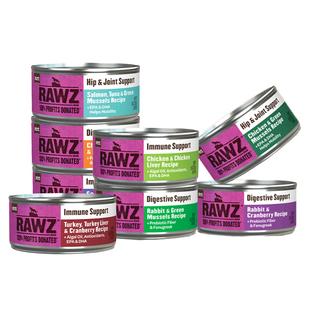 白猪商店 美国RAWZ罗斯食疗系列猫罐头主食罐低温慢煮肉酱湿粮