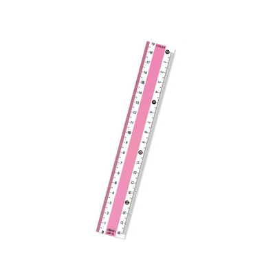 日本共荣彩色树脂刻度直尺