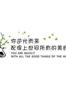 理发店收银吧台墙面装饰画贴纸