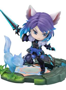 王者荣耀 Little Cute Heroes千年之狐李白典藏版手办