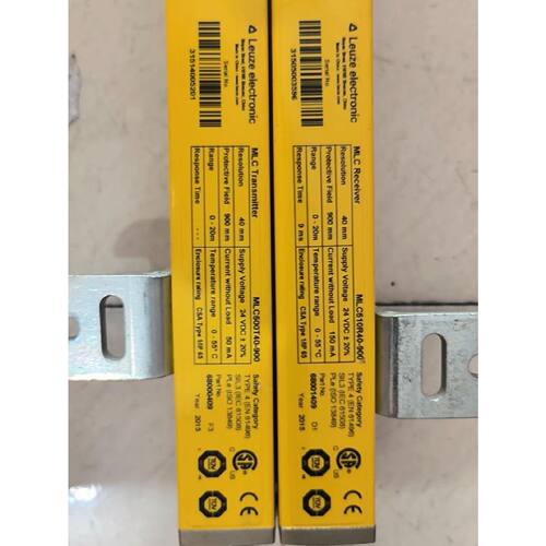 议价劳易测安全光栅MLC500T40/510R-900，一对，拆