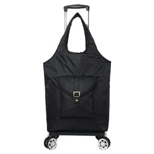 折叠买菜车小拉车便携手拉车可推可拉保鲜锡纸轻便购物车家用