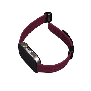 适用华为FIT4pro表带FIT3手表新款智能手环watch fit4红色运动硅胶腕带watch替换带fit3男士金属磁吸扣女配件