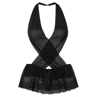 性感睡衣女款大尺度御姐风战袍高级感蕾丝吊带睡裙纯欲风轻熟风