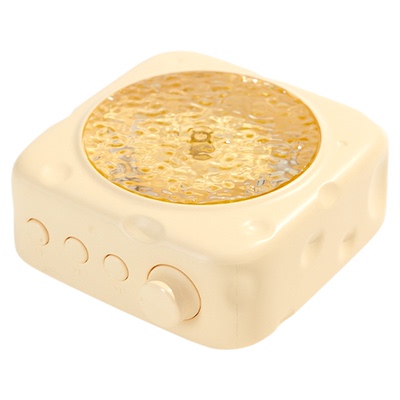 奶酪投影旋转无线蓝牙音箱