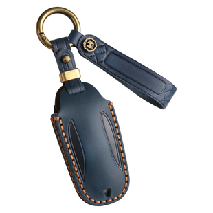 适用22款Tesla特斯拉Model3钥匙套ModelS/y/x毛豆3真皮保护扣包男