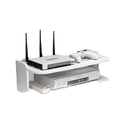 免打孔路由器支架墙上机顶盒壁挂