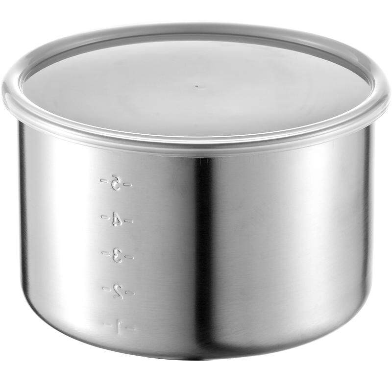 日本进口不锈钢保鲜盒冻肉分装盒冰箱冷冻收纳食品级一周备菜神器