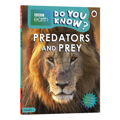 英文原版 Predators and Prey - BBC Earth Do You Know...? Level 4 英文版儿童外文书
