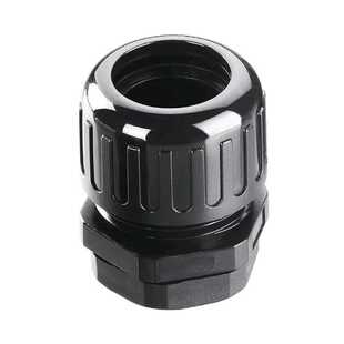 塑料波纹管PA66防水型接头尼龙优质浪管密封配件格兰头外螺纹连接