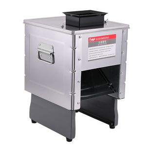 切肉机商用电动切丝切鲜肉片机家用全自动切菜绞肉切块不锈钢小型