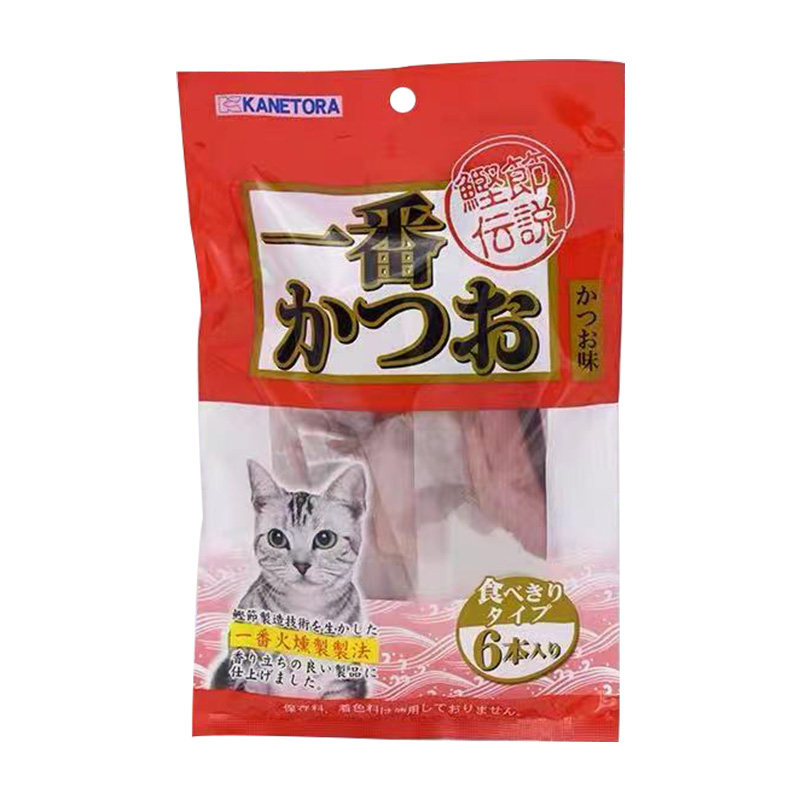 麦芽熊鲣节传说一番肉干10包猫咪