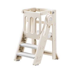 蒙氏学习塔宝宝洗手台阶凳可折叠儿童踏脚凳洗漱台踩脚凳登高楼梯