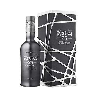 【自营】Ardbeg阿贝雅伯25年苏格兰艾雷岛单一麦芽威士忌进口洋酒