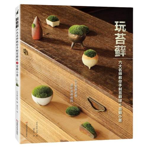 玩苔藓 六大名师教你手制苔藓球和苔藓小景 苔藓微景观 苔藓盆景制作教程书籍 苔藓球制作与养护 多肉植物花草盆苔藓新视界