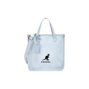 KANGOL斜挎小方包女百搭小众高级感方盒水桶包学生通勤单肩手提包