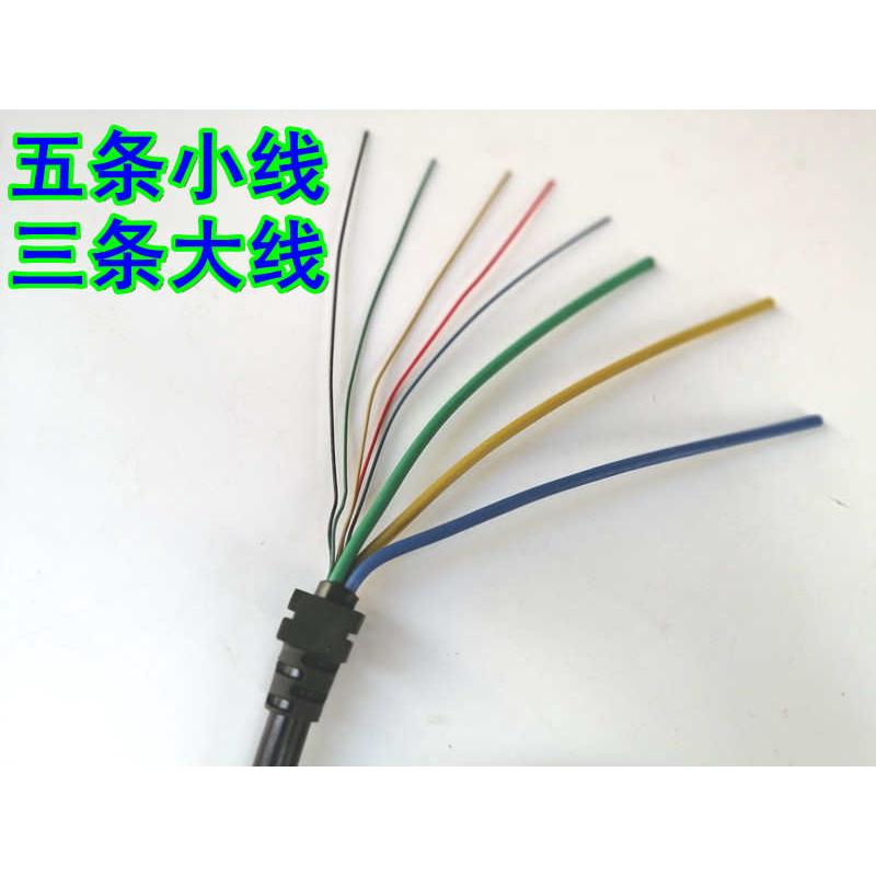 包邮2000W3平方4平方6平方电动车电机线三轮车无刷电机线耐高温线