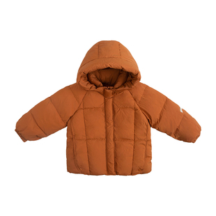 2025冬季新款韩版宽松儿童羽绒服男女宝宝短款加厚保暖面包服外套